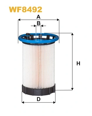 Filtru combustibil WIX FILTERS WF8492