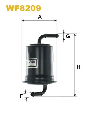 Filtru combustibil WIX FILTERS WF8209