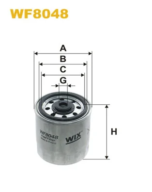 Filtru combustibil WIX FILTERS WF8048