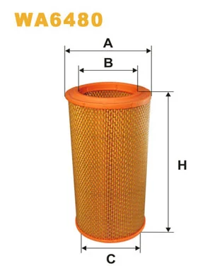 Filtru aer WIX FILTERS WA6480