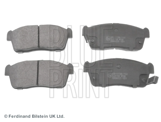 Set placute frana, frana disc BLUE PRINT ADK84223