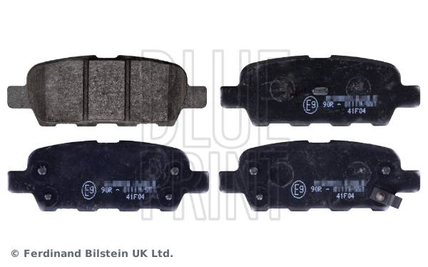 Set placute frana, frana disc BLUE PRINT ADN142137