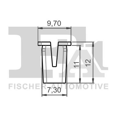 Clips, acoperire decorativa si protectie FA1 13-60004.10