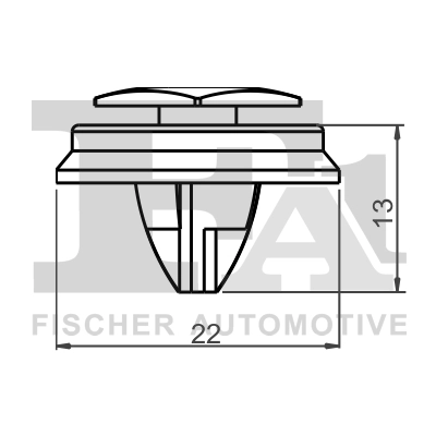 Clips, acoperire decorativa si protectie FA1 21-40043.10