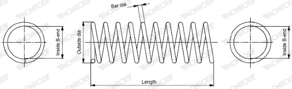 Arc spiral MONROE SP3650