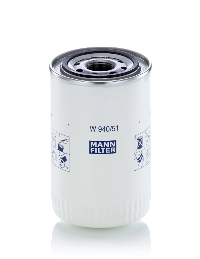 Filtru, sistem hidraulic primar MANN-FILTER W940/51