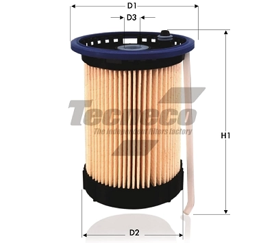 Filtru combustibil TECNECO FILTERS GS2087E
