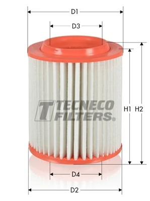 Filtru aer TECNECO FILTERS AR1652