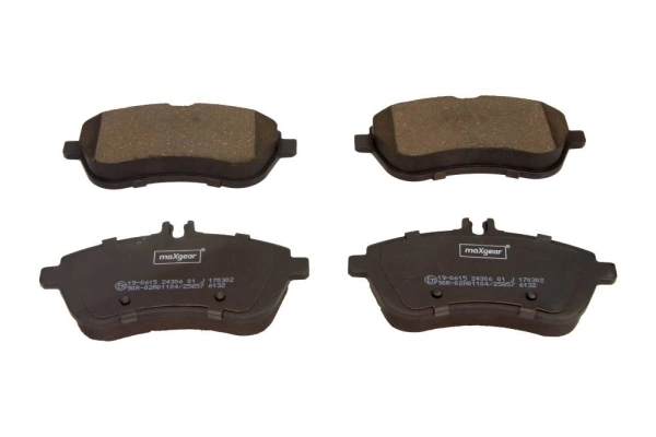 Set placute frana, frana disc MAXGEAR 19-0615