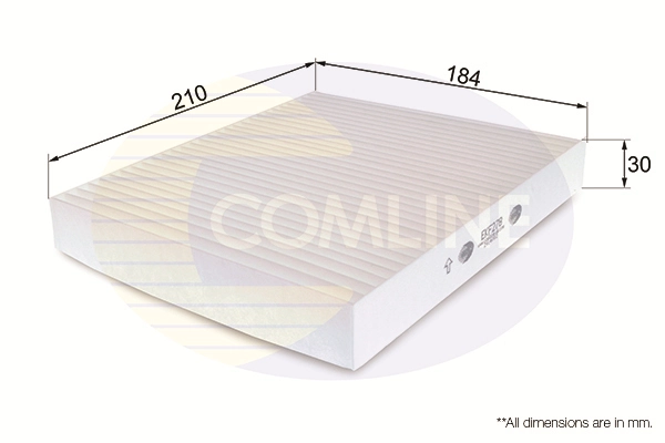 Filtru, aer habitaclu COMLINE EKF278