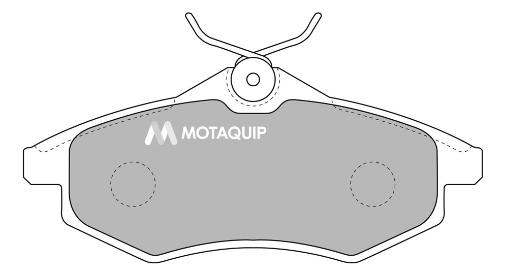 Set placute frana, frana disc MOTAQUIP LVXL1032