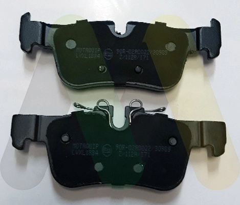 Set placute frana, frana disc MOTAQUIP LVXL1834