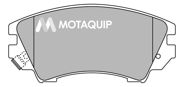 Set placute frana, frana disc MOTAQUIP LVXL1394