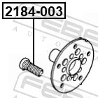 Bolt roata FEBEST 2184-003