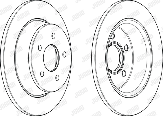 Disc frana JURID 562655JC