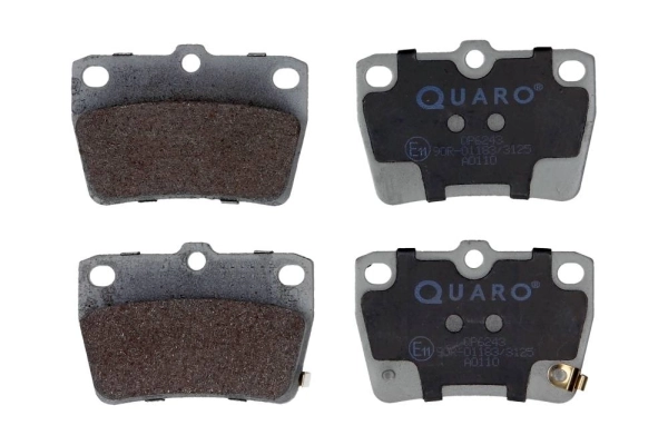 Set placute frana, frana disc QUARO QP6243