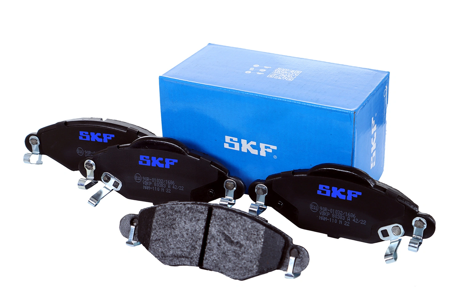 Set placute frana, frana disc SKF VKBP 80383 A