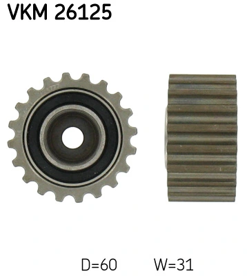 Rola ghidare/conducere, curea distributie SKF VKM26125