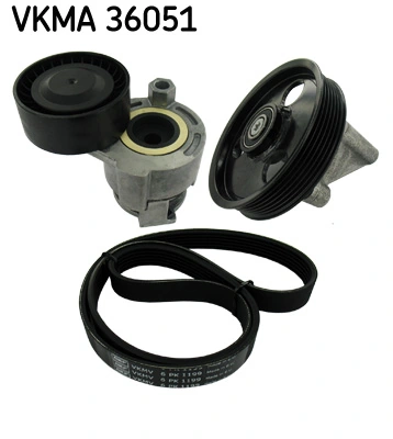 Set curea transmisie cu caneluri SKF VKMA36051