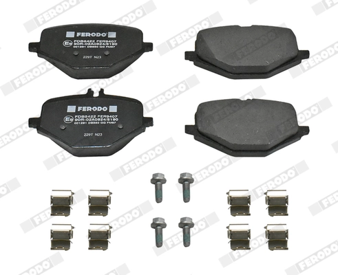 Set placute frana, frana disc FERODO FDB5422