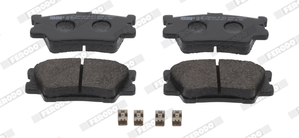 Set placute frana, frana disc FERODO FDB5469
