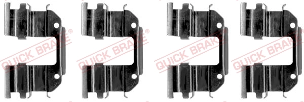 Set accesorii, placute frana QUICK BRAKE 109-1285