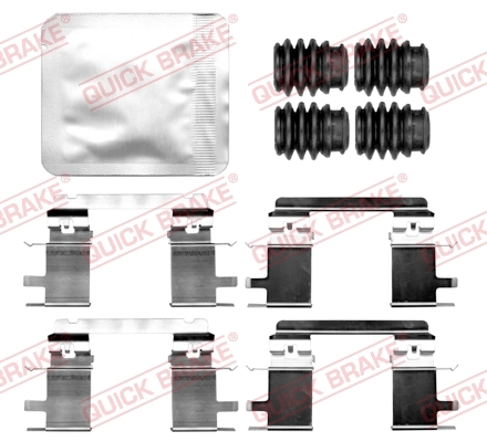 Set accesorii, placute frana QUICK BRAKE 109-0215