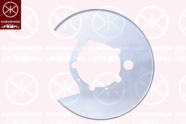 Protectie stropire, disc frana KLOKKERHOLM 3081877