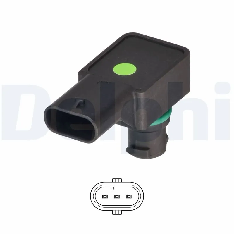 Senzor, presiune galerie admisie DELPHI PS20062-12B1