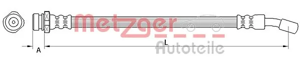 Furtun frana METZGER 4111032