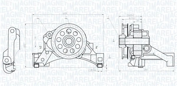 Pompa ulei MAGNETI MARELLI 351516000010