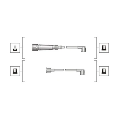 Set cablaj aprindere MAGNETI MARELLI 941319170003