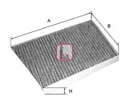 Filtru, aer habitaclu SOFIMA S 4133 CA