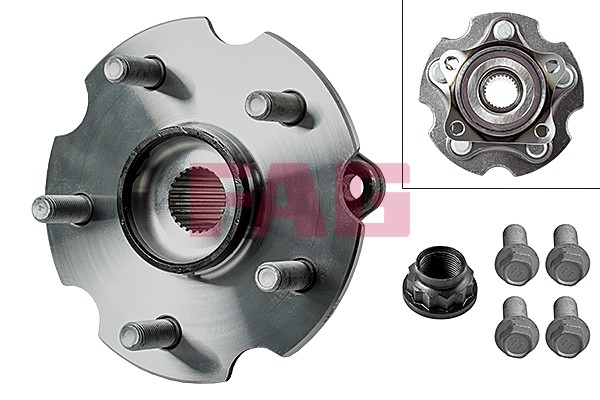 Set rulment roata FAG 713 6189 80