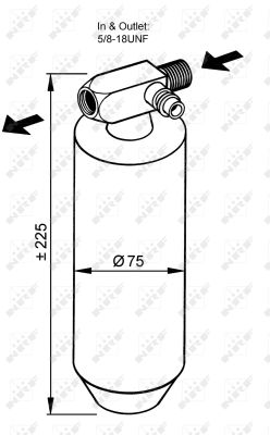 Uscator, aer conditinat NRF 33113