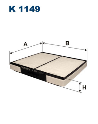 Filtru, aer habitaclu FILTRON K 1149