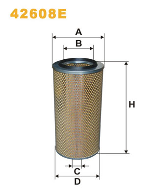 Filtru aer WIX FILTERS 42608E