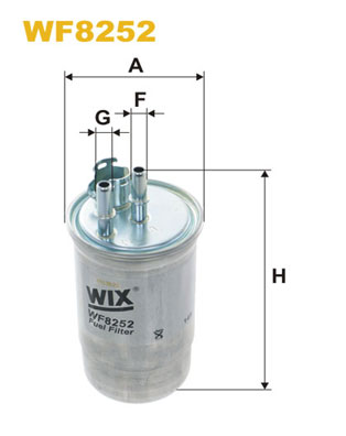 Filtru combustibil WIX FILTERS WF8252