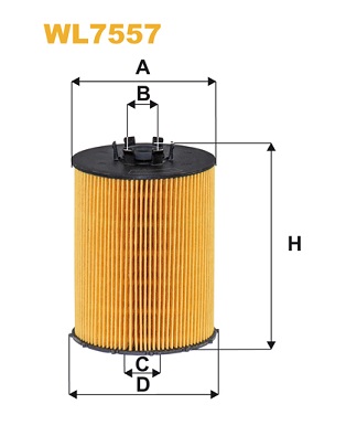 Filtru ulei WIX FILTERS WL7557