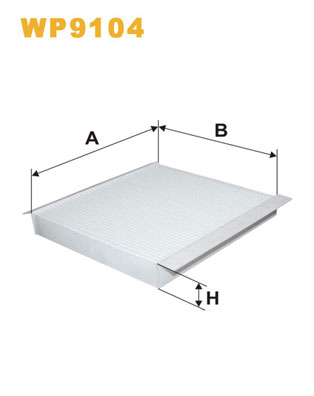 Filtru, aer habitaclu WIX FILTERS WP9104