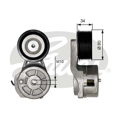 Intinzator curea, curea distributie GATES T38650