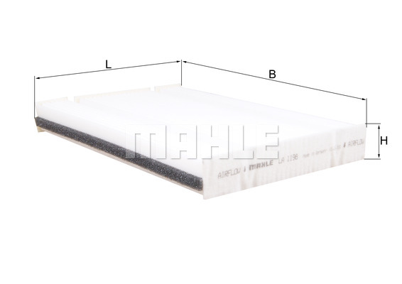 Filtru, aer habitaclu KNECHT LA 1198