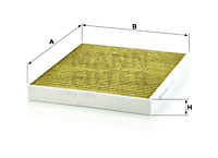 Filtru, aer habitaclu MANN-FILTER FP 2757