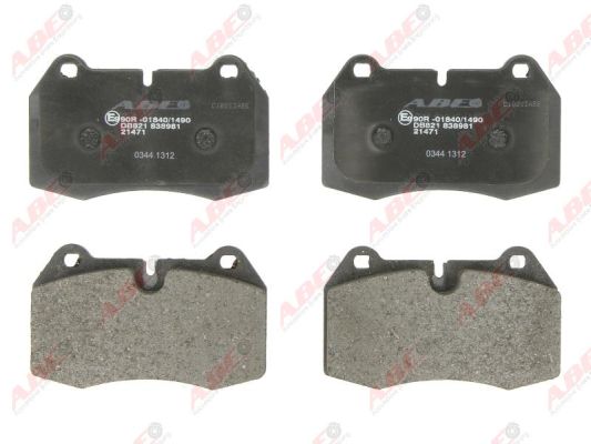 Set placute frana, frana disc ABE C1B012ABE