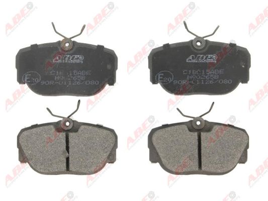 Set placute frana, frana disc ABE C1B015ABE