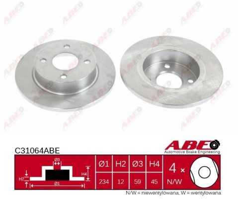 Disc frana ABE C31064ABE