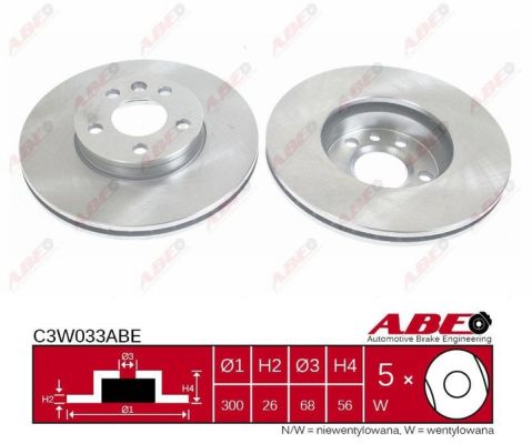 Disc frana ABE C3W033ABE