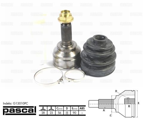 Set articulatie, planetara PASCAL G13010PC